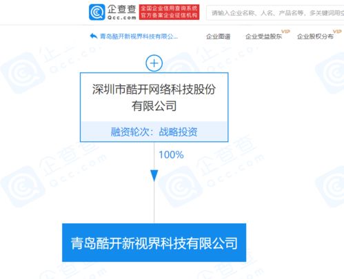 酷開網(wǎng)絡(luò)關(guān)聯(lián)企業(yè)新設(shè)科技公司，布局計(jì)算機(jī)軟硬件零售業(yè)務(wù)